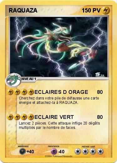 Pokemon RAQUAZA