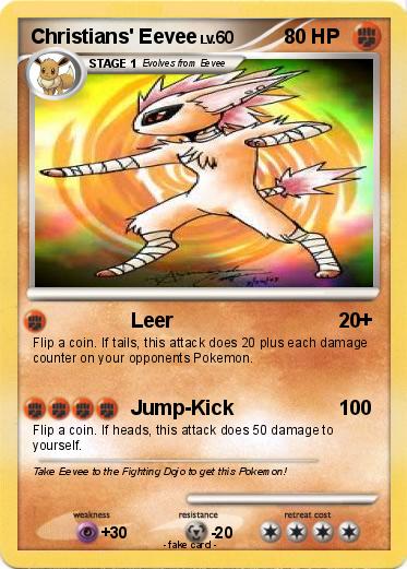 Pokemon Christians' Eevee