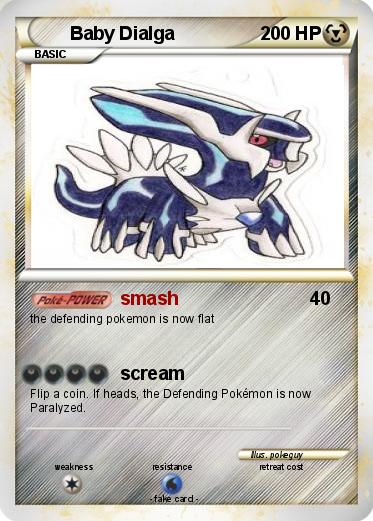Pokemon Baby Dialga