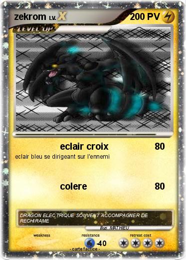 Pokemon zekrom