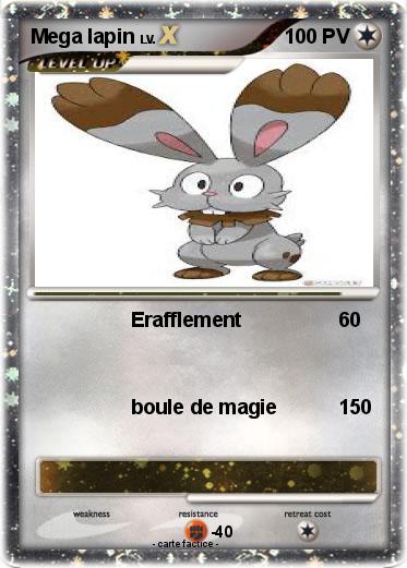Pokemon Mega lapin