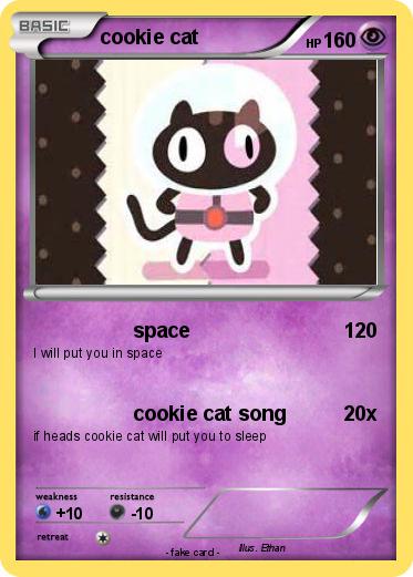 Pokemon cookie cat