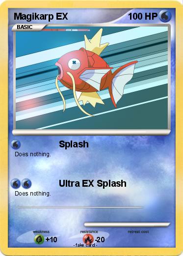 Pokemon Magikarp EX