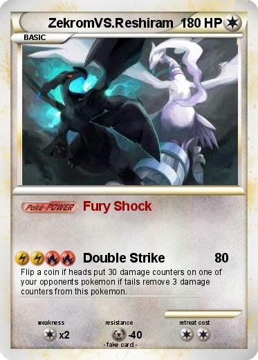 Pokemon ZekromVS.Reshiram