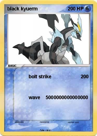 Pokemon black kyuerm