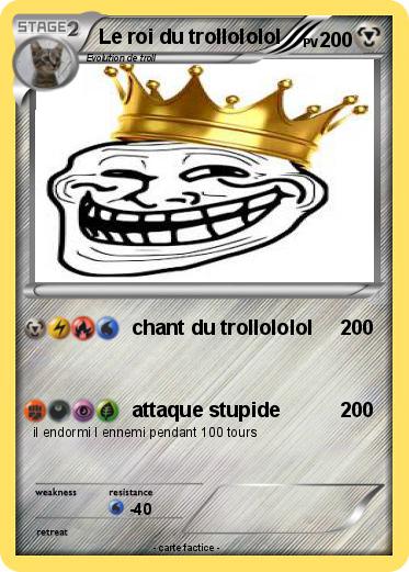 Pokemon Le roi du trollololol