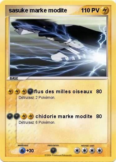 Pokemon sasuke marke modite