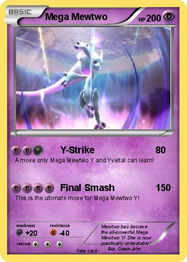 Pokemon Mega Mewtwo