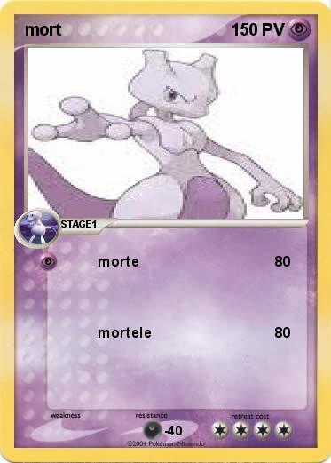 Pokemon mort
