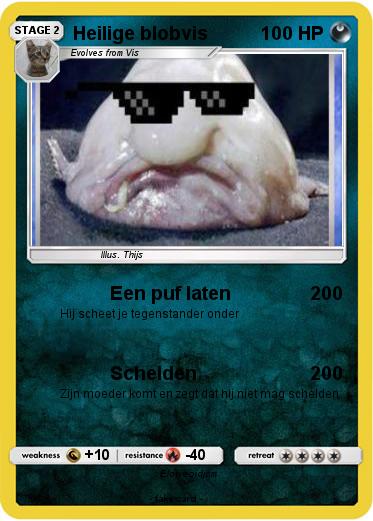 Pokemon Heilige blobvis