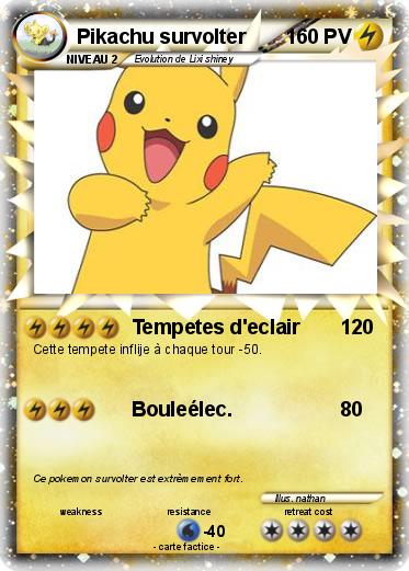 Pokemon Pikachu survolter