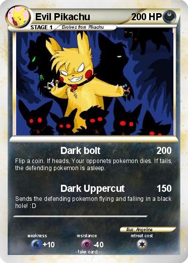Pokemon Evil Pikachu