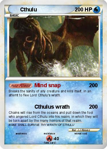 Pokemon Cthulu