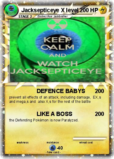 Pokemon Jacksepticeye X level