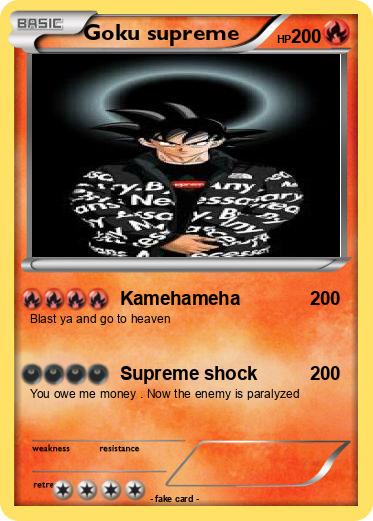 Pokemon Goku supreme