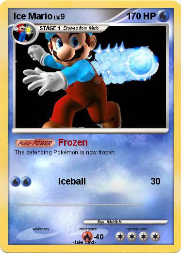 Pokemon Ice Mario