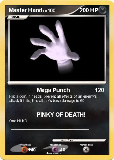 Pokemon Master Hand