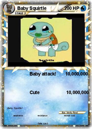 Pokemon Baby Squirtle