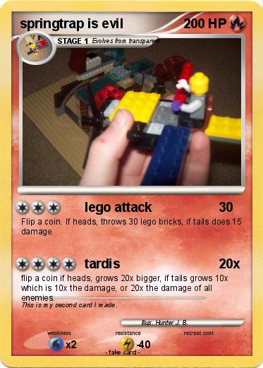 Pokemon springtrap is evil