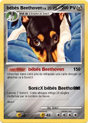 Pokemon bébés Beethoven