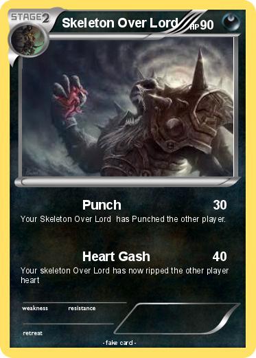 Pokemon Skeleton Over Lord