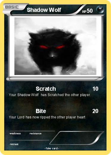 Pokemon Shadow Wolf