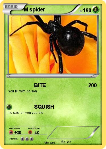 Pokemon M spider