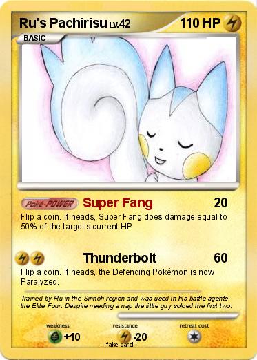 Pokemon Ru's Pachirisu