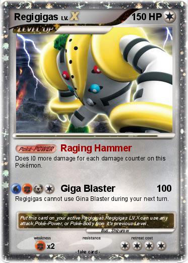 Pokemon Regigigas