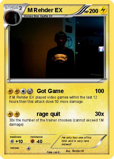 Pokemon M Rehder EX