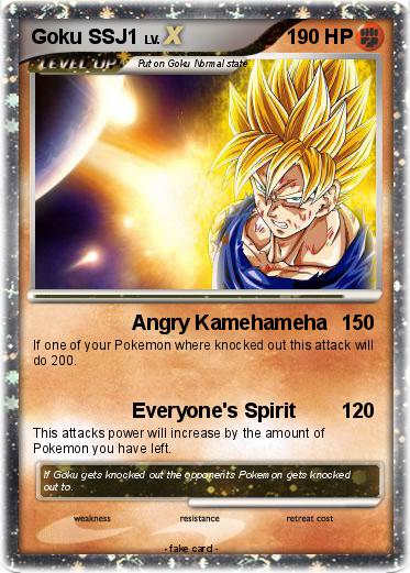 Pokemon Goku SSJ1