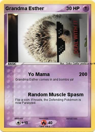 Pokemon Grandma Esther