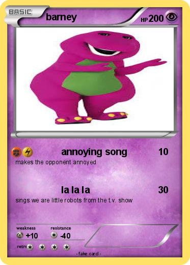 Pokemon barney