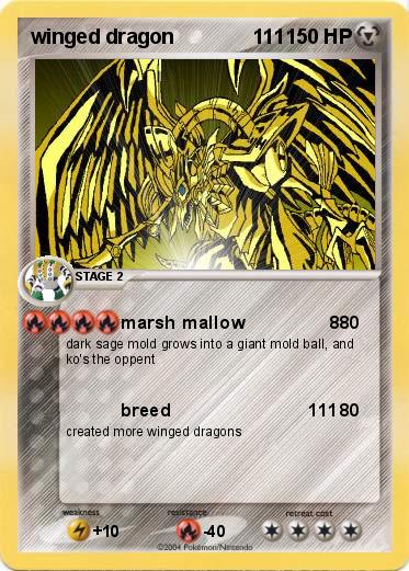 Pokemon winged dragon              111