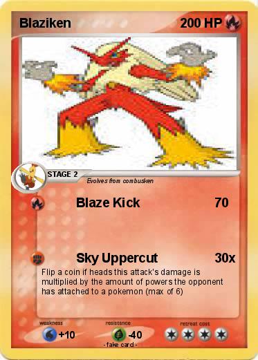 Pokemon Blaziken