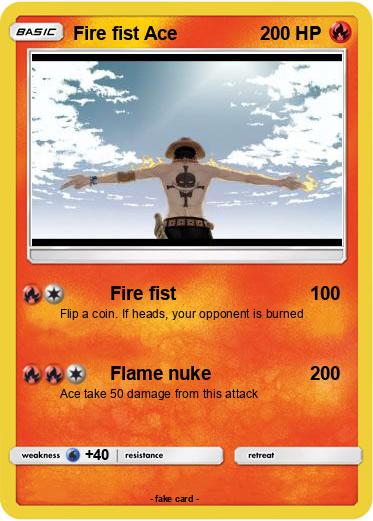 Pokemon Fire fist Ace