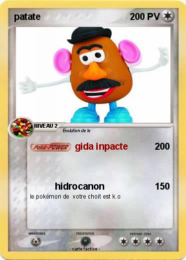Pokemon patate