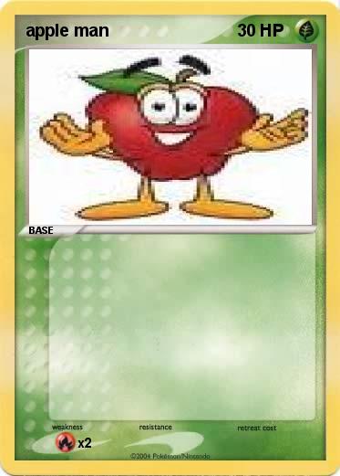 Pokemon apple man