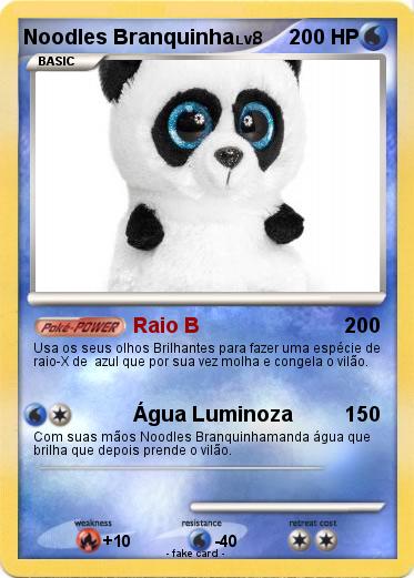 Pokemon Noodles Branquinha