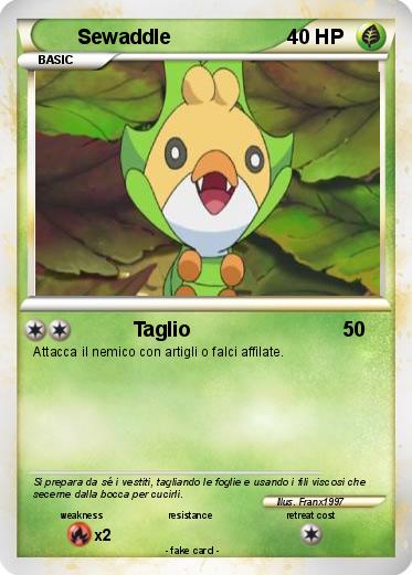 Pokemon Sewaddle