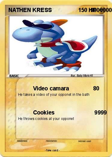 Pokemon NATHEN KRESS                         90000000001