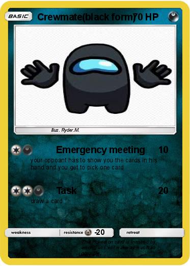 Pokemon Crewmate(black form)