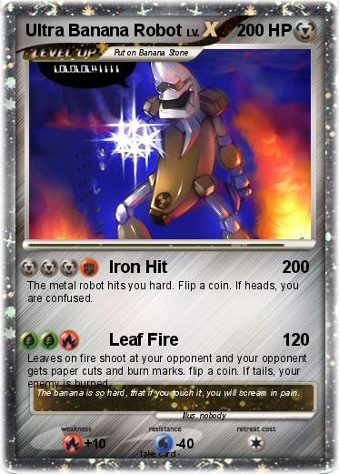 Pokemon Ultra Banana Robot