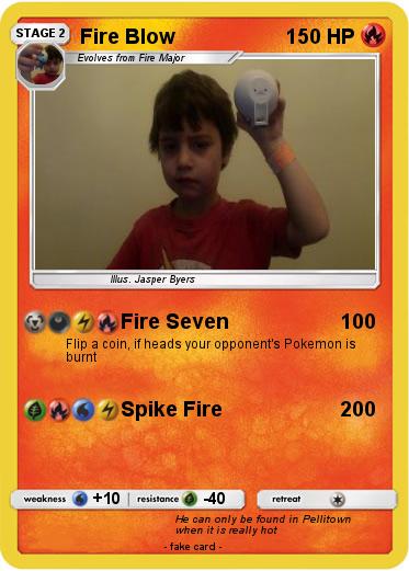 Pokemon Fire Blow