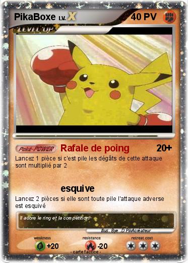 Pokemon PikaBoxe