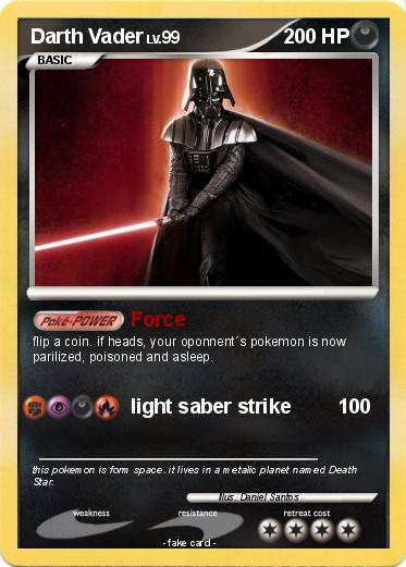 Pokemon Darth Vader