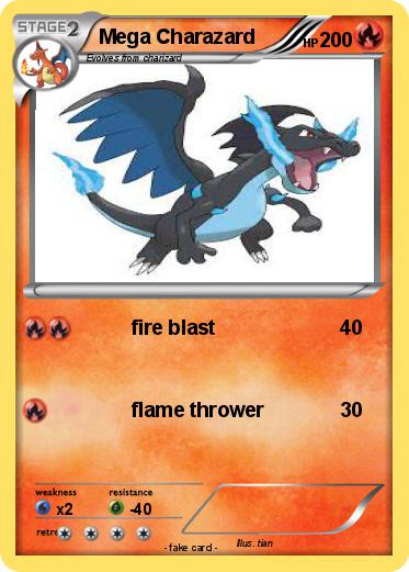 Pokemon Mega Charazard