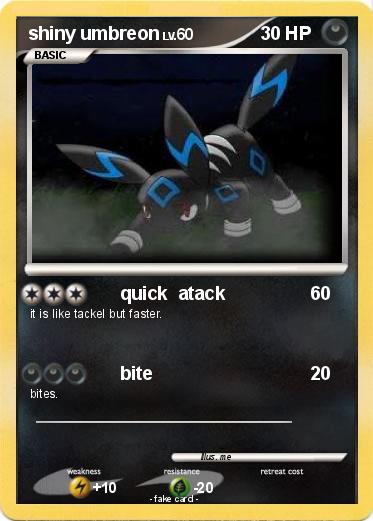 Pokemon shiny umbreon