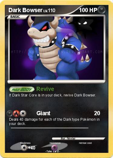 Pokemon Dark Bowser