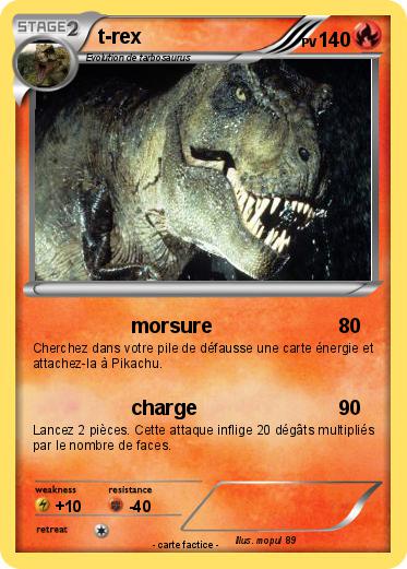 Pokemon t-rex